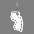 Zippy Clip & State of New Jersey Shaped Tag